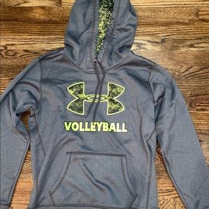Under Armour Gray “Volleyball” Hoodie